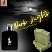 Dark Nights    Men’s body soap bar