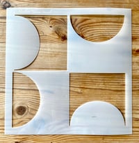 Image 3 of Steiner Tile Stencils for Floors, Tiles and Walls-Geometric Stencil - DIY Floor Project.