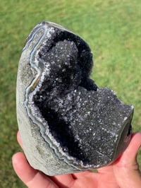 Image 17 of Druzy Amethyst Base Cut #1216