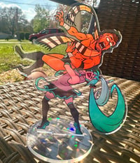 Friendly Rivals 6” Holographic Standee!