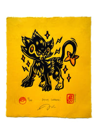 Image 2 of Shiny Luxray! PKMN Print