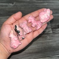 Image 1 of Peruvian Rhodonite Carvings