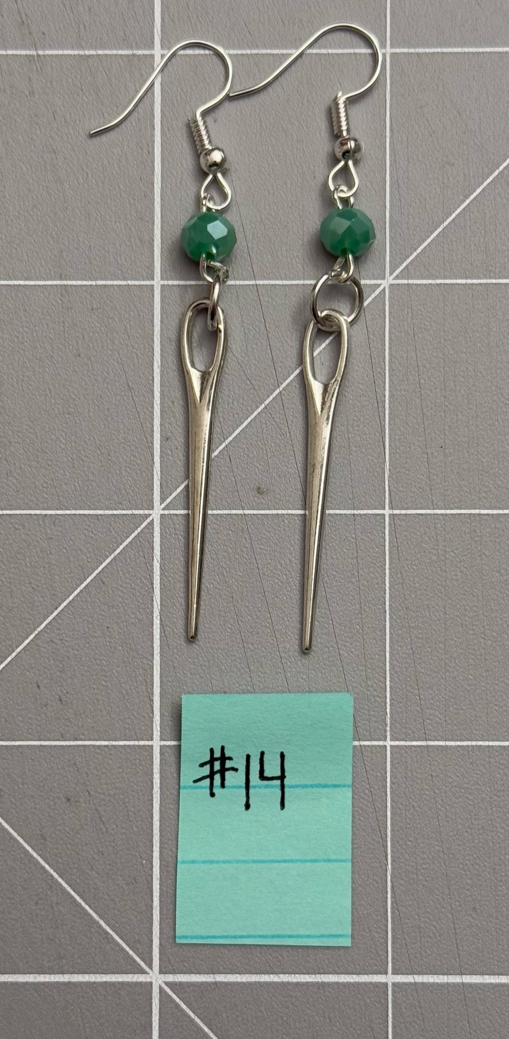 Image of Sewing Needle Earrings