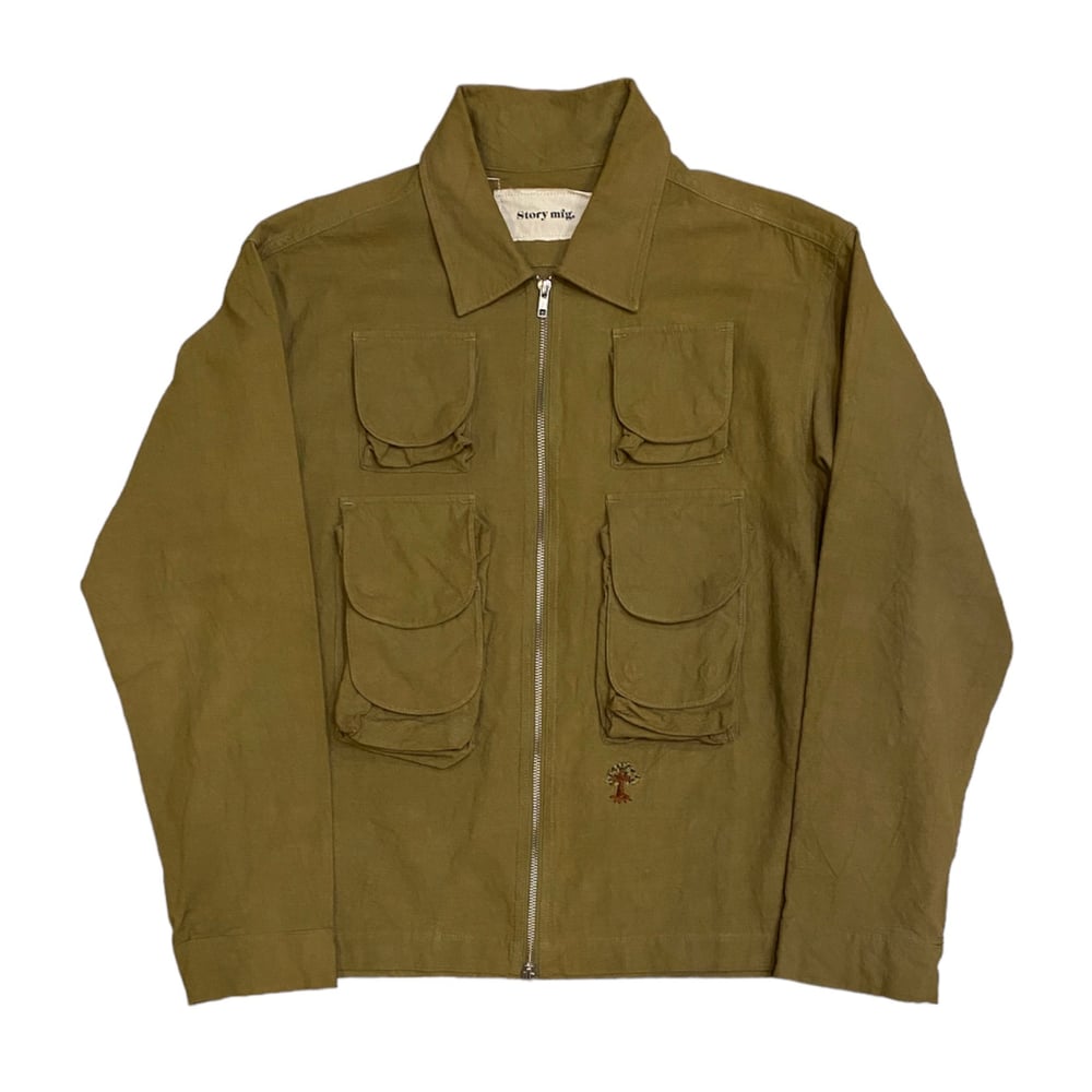 Story Mfg. Forager Double Zip Cargo Shirt  