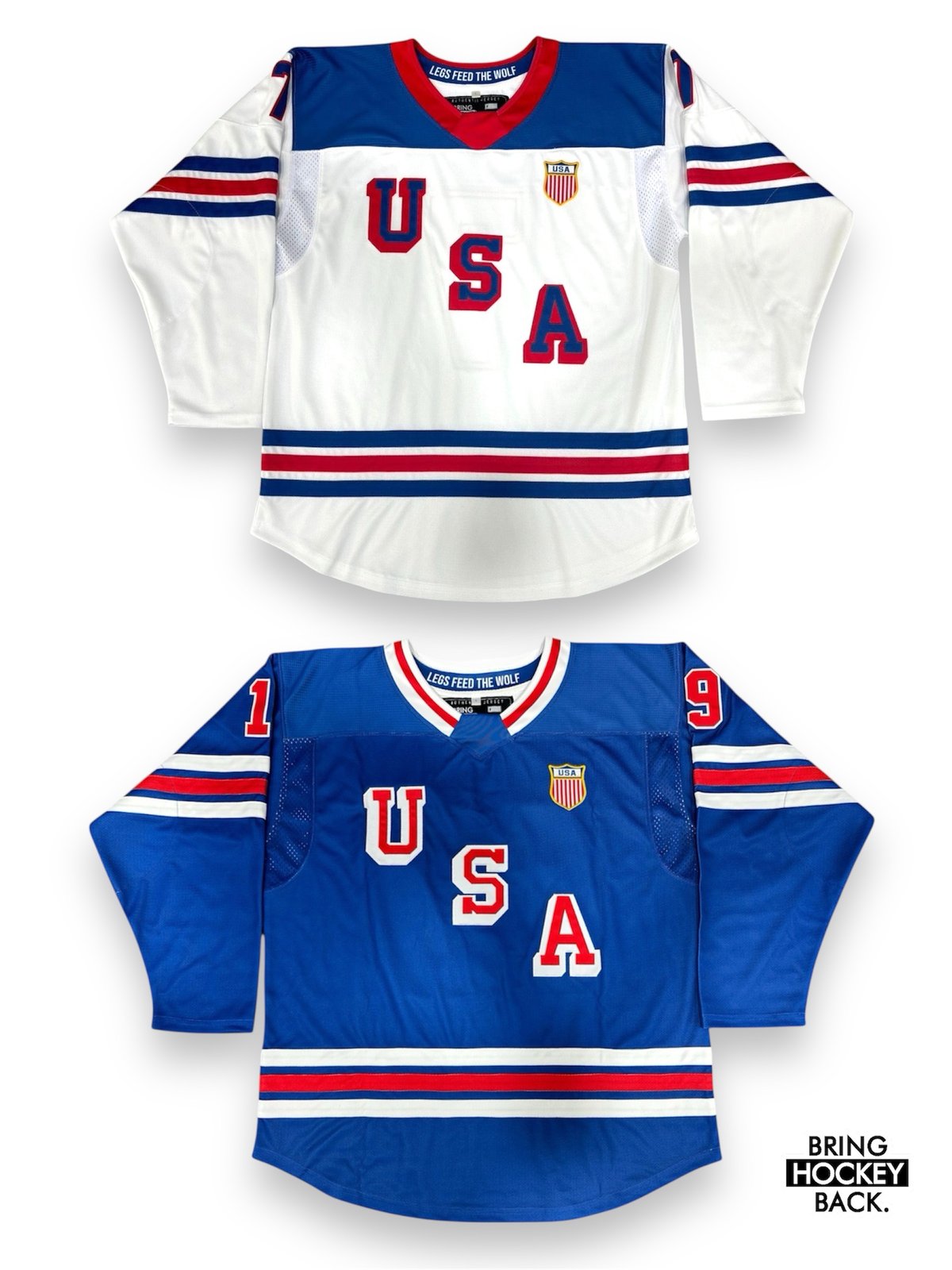United States of Hockey Stitched Jersey
