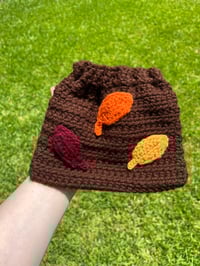 Image 9 of  Fall Themed Crochet Bags | Pumpkin Spice, Cherry Pie, Fall Leaves