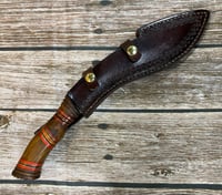 Image 2 of 512 layer Damascus Kukri 