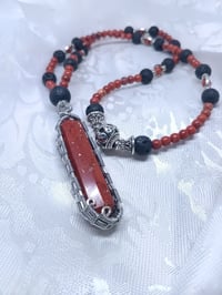 Image 1 of Red Jasper Necklace | Courage • Passion • Endurance
