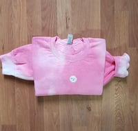 Image 3 of PINK SWEATER Dyed tiedye New Unisex