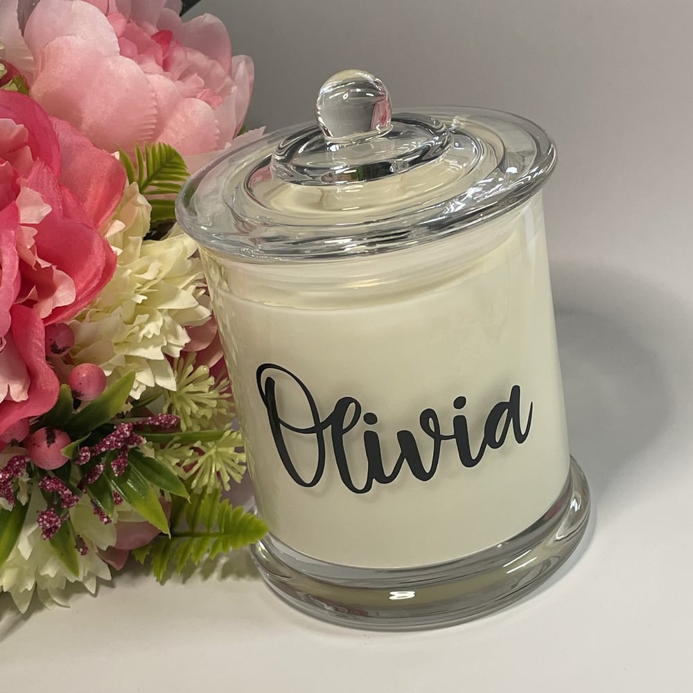 Olivia Personalised Your Name Candle (Double Wicks)