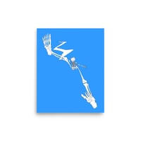 Image 1 of Blu Art Print