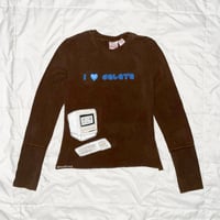 Image 1 of i ♡ delete long sleeve