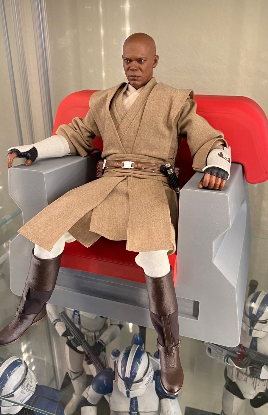 Image of 1/6 Scale Jedi Council Chairs 