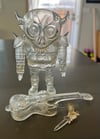 Skullion clear vinyl 