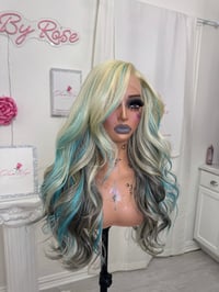 Image 9 of Edgy teal highlights (ready to ship) 