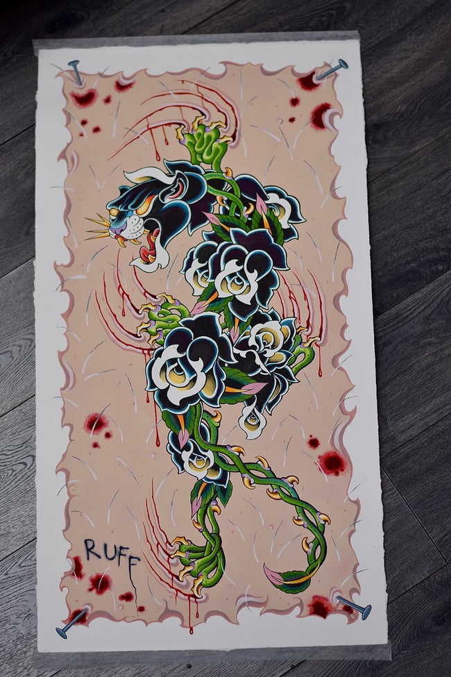 The Rose Garden Panther