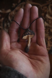Image 3 of Burnt mushroom Pendant 