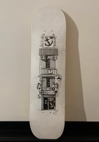 Image 1 of Toko Ink (original hand drawn skateboard deck)