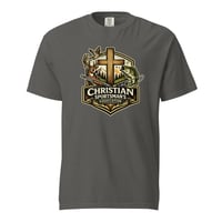 Image 1 of Christian Sportsman's Association - Unisex garment-dyed heavyweight t-shirt 