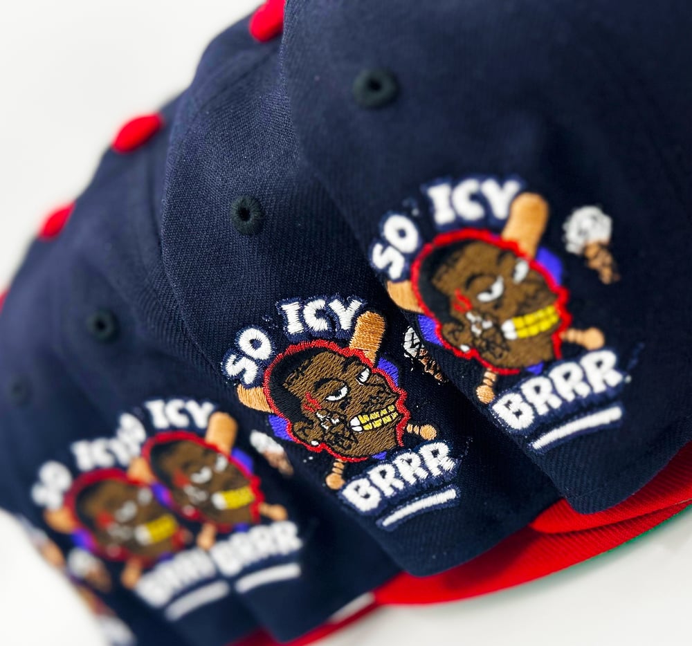 Image of Atlanta Braves “Summer Ice Storm” Fitteds. QTRS🌍