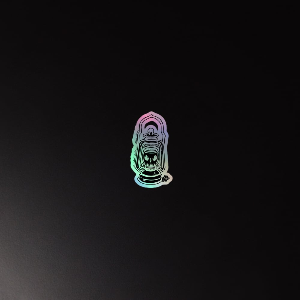 WC Academy Lantern Holographic stickers