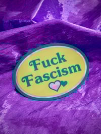 Image 1 of Fuck Fascism sticker