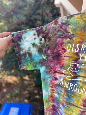 Image of XL Disrespect Your Surroundings Tie Dye Shirt 2