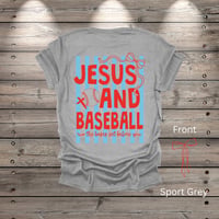Image 5 of Jesus and Baseball Adult