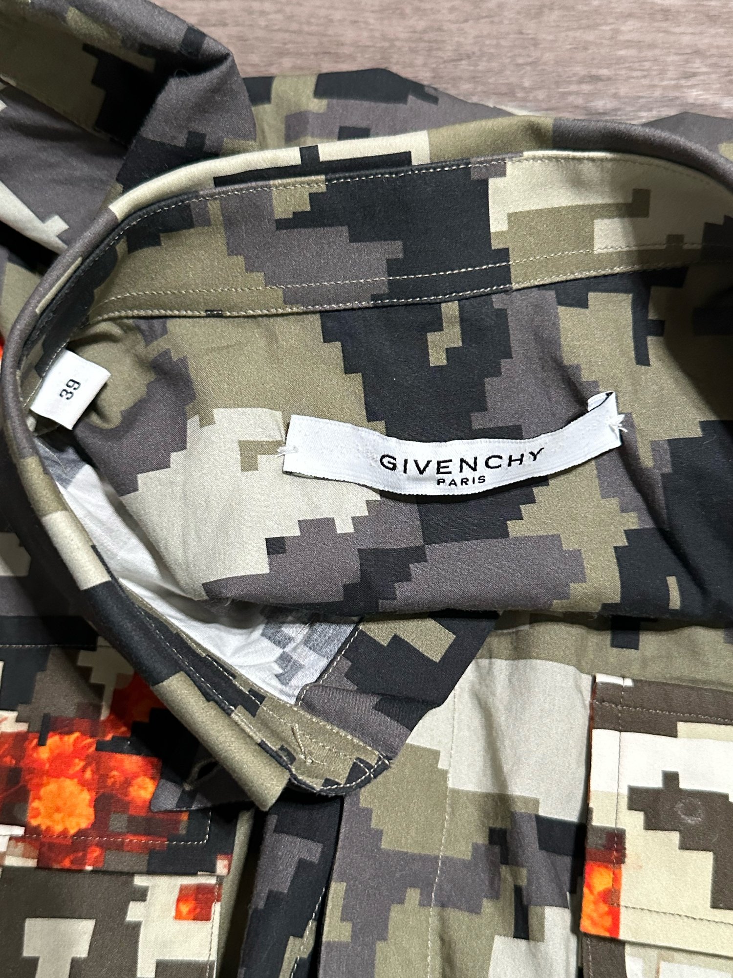 Image of Givenchy Digi Camo Shirt