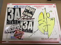 Image 3 of Hand Drawn Postal Envelope.