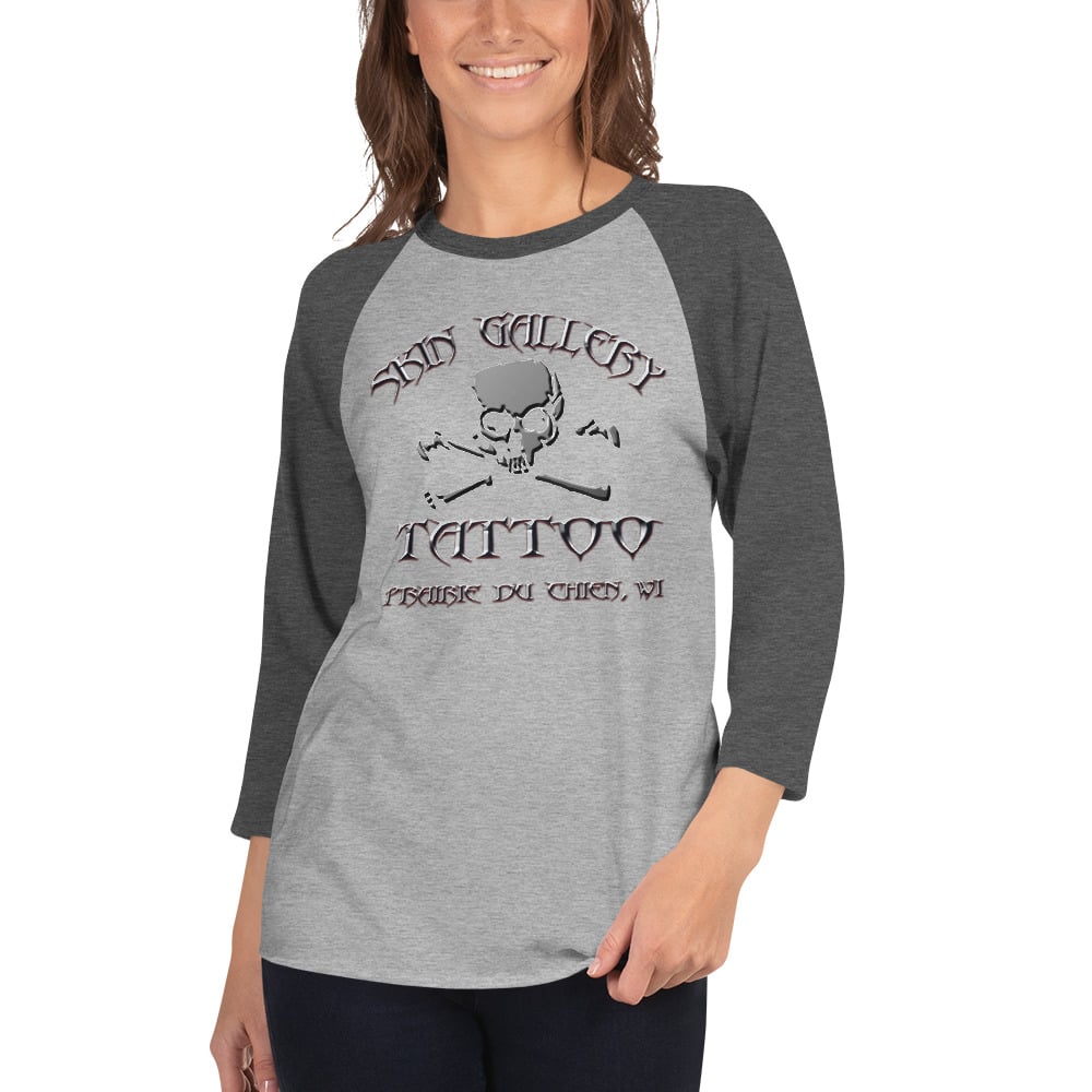 Skin Gallery  3/4 sleeve raglan shirt