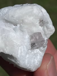 Image 14 of Purple Scapolite In Marble Matrix Specimen | Afghanistan #2956
