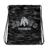 BW Black Camo Drawstring bag