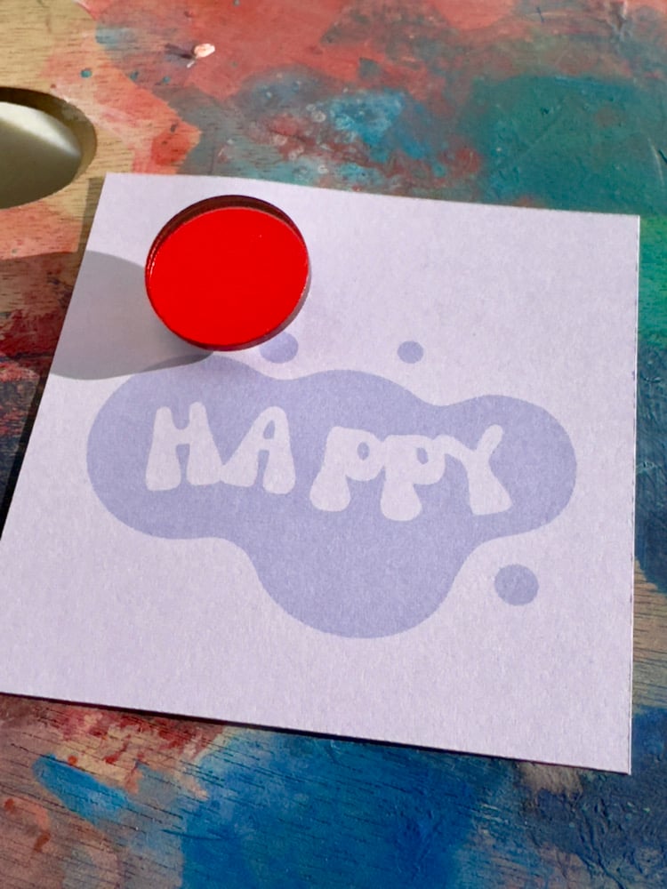 Image of Καρφίτσα Happy Dot