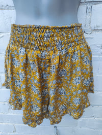 Image 2 of Frida Frilly Shorts mustard