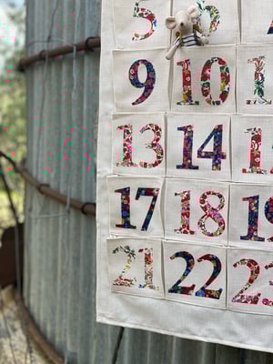 Image of Liberty Christmas Advent Calendar - ‘Crimson Callistemon Crush’