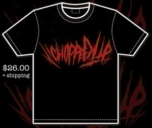 Image of CHOPPED UP - logo t-shirt