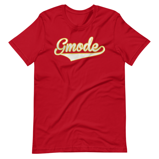 Gmode Gold Writing Unisex T-Shirt