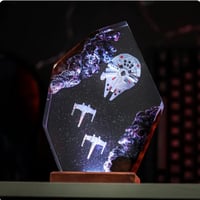 Image 3 of Star Wars Resin Lamps