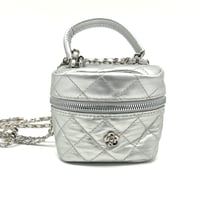 Silver Bucket Bag