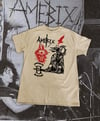 Amebix Axeman handpainted tee