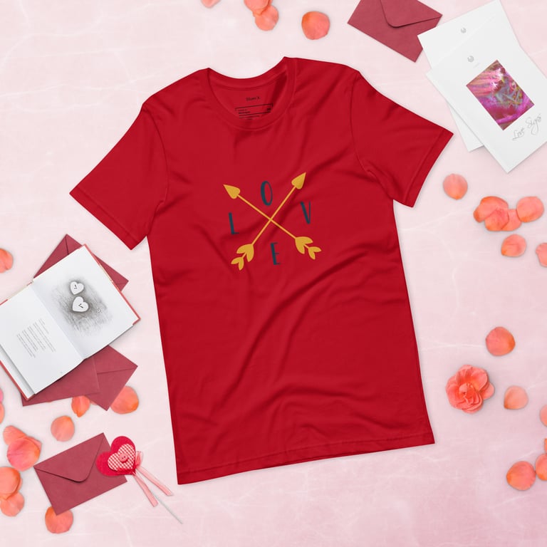 Shot With An Arrow of Love Unisex T-shirt Image 4