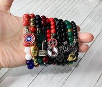 Image 1 of Marvel Themed Bracelets 