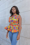 Kente Infinity Top