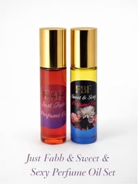 Image 1 of Just Fabb & Sweet & Sexy Perfume Oil Combo 10ml 