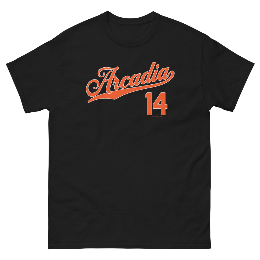 Image of Arcadia Baltimore T-Shirt 21214 Mens  (Black)