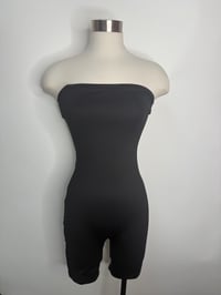 Image 1 of Alix Body Strapless Romper 