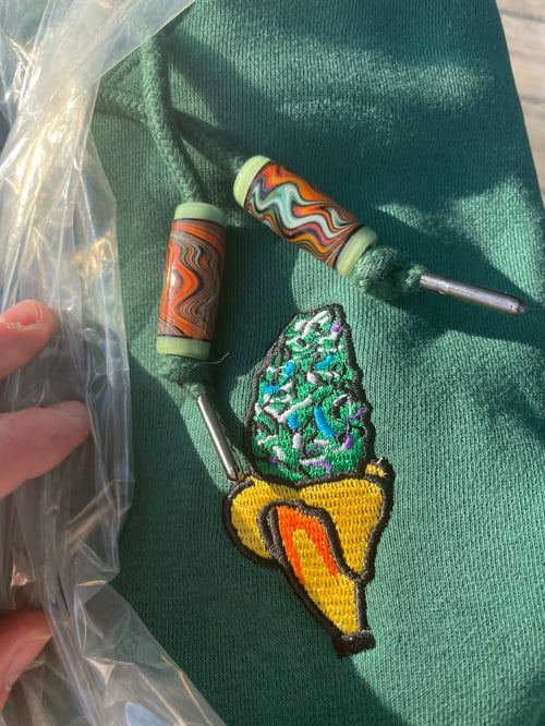 Image of Handblown Glass Beads for Hoodie Strings