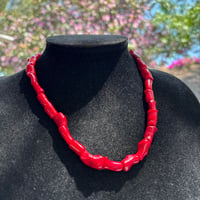 Image 2 of Red Coral Necklace