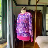 Image 3 of Meister Hagemeister Geometric Sweater Medium